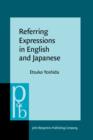 Referring Expressions in English and Japanese : Patterns of use in dialogue processing - eBook