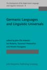 Germanic Languages and Linguistic Universals - eBook