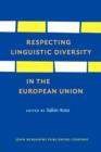 Respecting Linguistic Diversity in the European Union - eBook