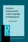 Vocative Constructions in the Language of Shakespeare - eBook