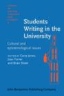Students Writing in the University : Cultural and epistemological issues - eBook