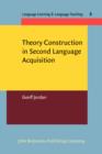 Theory Construction in Second Language Acquisition - eBook