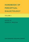Handbook of Perceptual Dialectology : Volume 1 - eBook