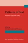Patterns of Text : In honour of Michael Hoey - eBook