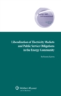 Liberalization of Electricity Markets and the Public Service Obligation in the Energy Community - eBook