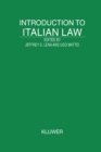 Introduction to Italian Law - eBook