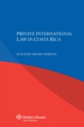 Private International Law in Costa Rica - eBook