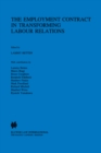 The Employment Contract in Transforming Labour Relations - eBook