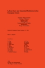 Labour Law and Industrial Relations in the European Union - eBook