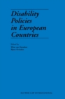 Disability Policies in European Countries - eBook