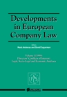 Developments in European Company Law : Directors' Conflicts of Interest, Legal, Socio-Legal and Economic Analyses - eBook