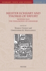 Meister Eckhart and Thomas of Erfurt : Modism and the Philosophy of Grammar - eBook