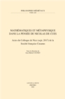 Mathematiques et Metaphysique dans la pensee de Nicolas de Cues : Actes du Colloque de Nice (sept. 2017) de la Societe francaise Cusanus - eBook