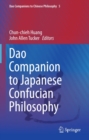 Dao Companion to Japanese Confucian Philosophy - eBook