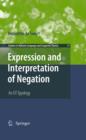 Expression and Interpretation of Negation : An OT Typology - eBook