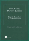 Public and Private Justice : Dispute Resolution in Modern Societies - Book