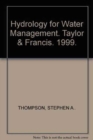 Hydrology for Water Management - Book