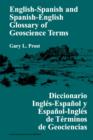 English-Spanish and Spanish-English Glossary of Geoscience Terms - Book