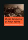 Shear Behaviour of Rock Joints - Book