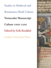 Vernacular Manuscript Culture 1000-1500 - Book