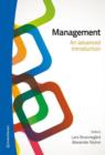 Management : An Advanced Introduction - Book