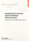 Reliability Data for Research Reactor Probabilistic Safety Assessment - Book