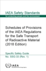 Schedules of Provisions of the IAEA Regulations for the Safe Transport of Radioactive Material - eBook