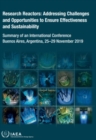 Research Reactors: Addressing Challenges and Opportunities to Ensure Effectiveness and Sustainability : Summary of an International Conference Held in Buenos Aires, Argentina, 25-29 November 2019 - Book