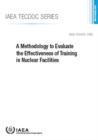 A Methodology to Evaluate the Effectiveness of Training in Nuclear Facilities - Book