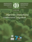 Latin America and the Caribbean demographic observatory 2018 : international migration - Book