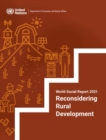 World social report 2021 : reconsidering rural development - Book