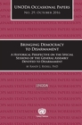 Bringing democracy to disarmament : a historical perspective on the special sessions of the General Assembly devoted to disarmament - Book