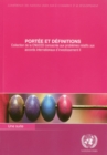Portee ET Definitions : Collection De LA Cnuced Consacree Aux Problemes Relatifs Aux Accords Internationaux D'Investissement II - Book