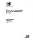 Report of the International Civil Service Commission for the Year 2012 - Book