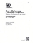 Report of the Governing Council of the United Nations Human Settlements Programme : twenty-fourth session (15 - 19 April 2013) - Book