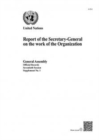 Report of the Secretary-General on the work of the Organization - Book