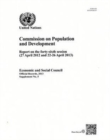 Commission on Population and Development : report on the forty-sixth session (27 April 2013 and 22-26 April 2013) - Book