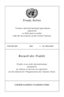 Treaty Series 2904 (English/French Edition) - Book