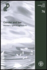 Gender and law : women's rights in agriculture (FAO legislative study) - Book