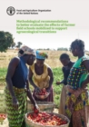 Methodological recommendations to better evaluate the effects of farmer field schools mobilized to support agroecological transitions : school-based food and nutrition education - Book