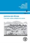 Gestion des peches 4. : Supp.4. Les aires marines protegees et la peche - Book