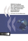 OECD-Kodizes der Liberalisierung des Kapitalverkehrs und der laufenden unsichtbaren Operationen Leitfaden fur den Benutzer - eBook