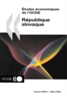 Etudes economiques de l'OCDE : Republique slovaque 2004 - eBook