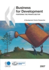 Business for Development Fostering the Private Sector - eBook