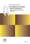OECD Tax Policy Studies Tax Effects on Foreign Direct Investment Recent Evidence and Policy Analysis - eBook