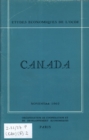 Etudes economiques de l'OCDE : Canada 1962 - eBook