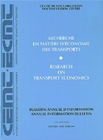 Research on Transport Economics 1999 - eBook