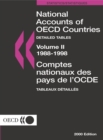 National Accounts of OECD Countries 2000, Volume II, Detailed Tables - eBook