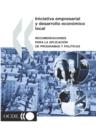 Iniciativa empresarial y desarrollo economico local recomendaciones para la aplicacion de programas y politicas - eBook