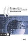Perspectives de l'investissement international 2003 - eBook